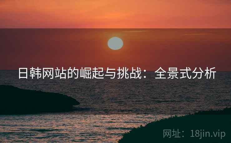 日韩网站的崛起与挑战：全景式分析