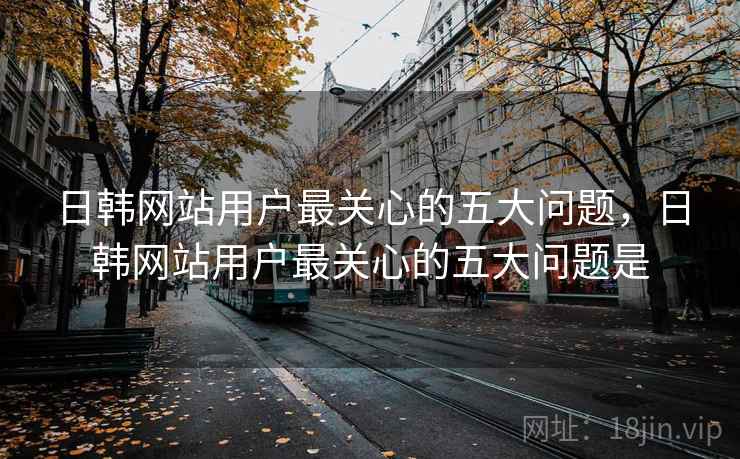 日韩网站用户最关心的五大问题，日韩网站用户最关心的五大问题是