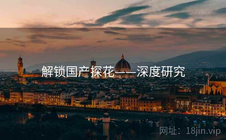 解锁国产探花——深度研究